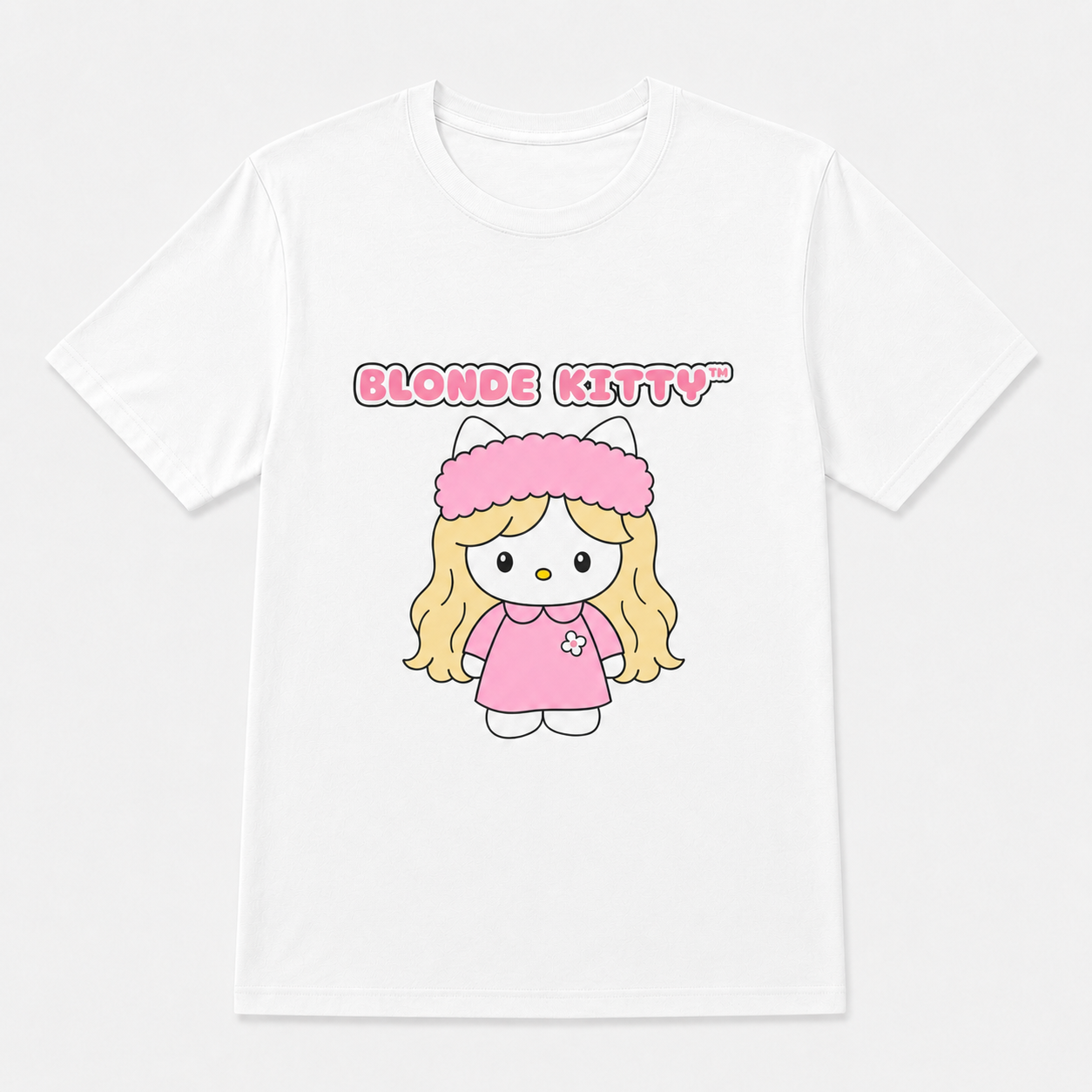 Blonde Kitty Tee