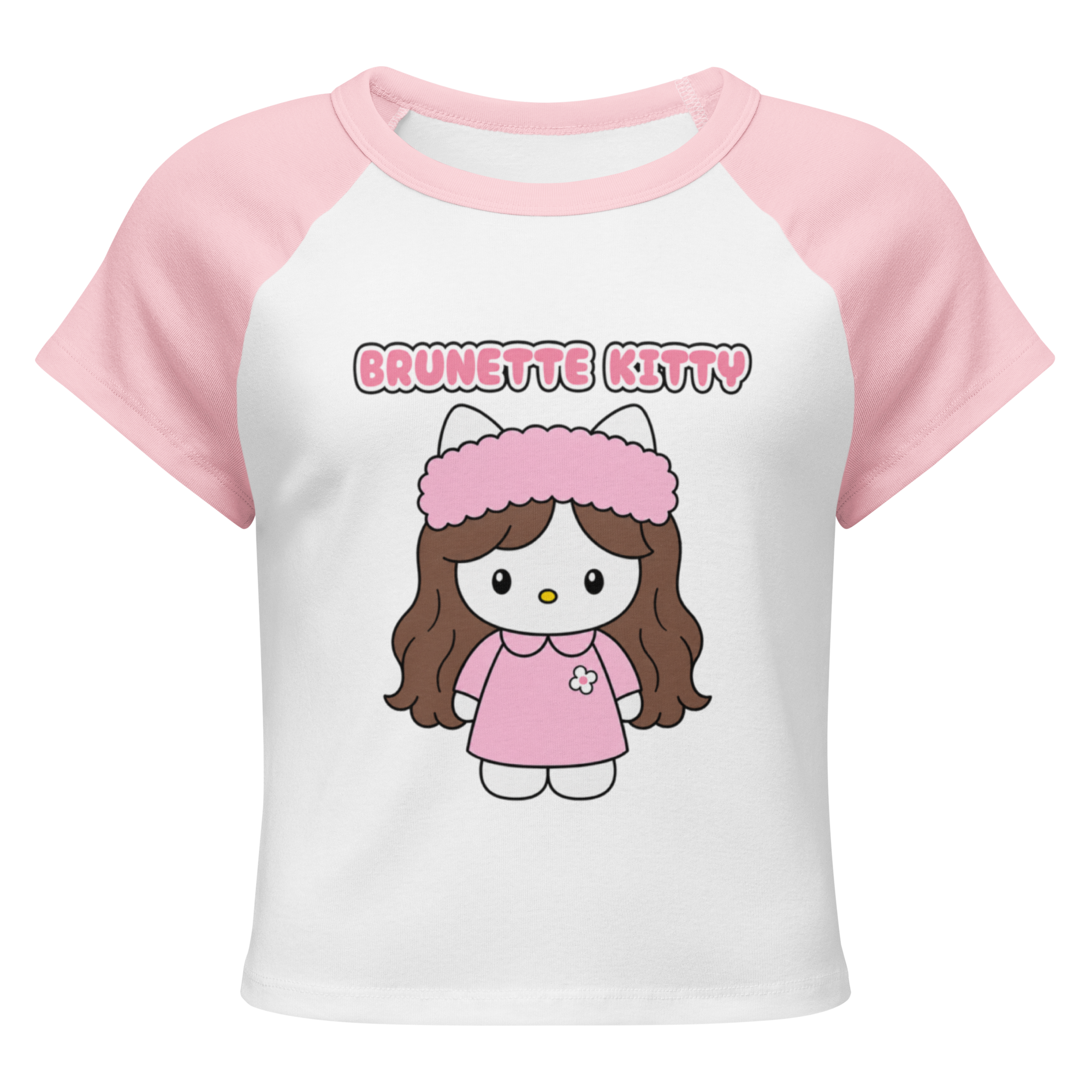 Brunette Kitty Raglan